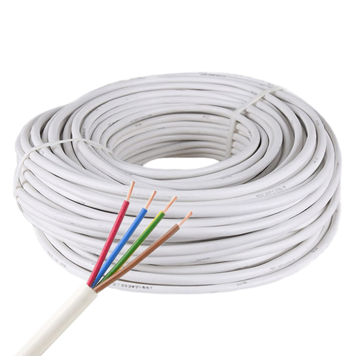 4-Pin 18AWG/4*0.75mm RGB Copper Core RVV White PVC Jacket Waterproof Power Cable For High Power RGB LED Strip Lighting, 3.28Ft/1m by sale 4-Pin 18AWG/4*0.75mm RGB Copper Core RVV White PVC Jacket Waterproof Power Cable For High Power RGB LED Strip Lighting, 3.28Ft/1m by sale